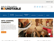 Tablet Screenshot of nycaieroundtable.org